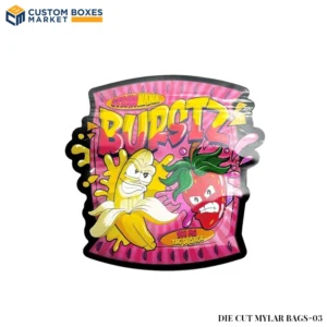 Custom Die Cut Mylar Bags