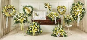 funeral flower arrangements