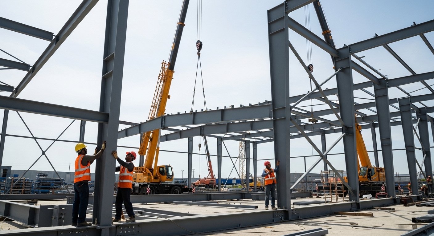 How To Frame A Steel Building