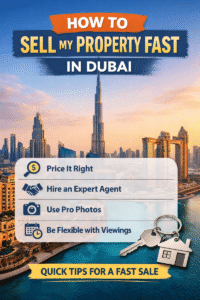 Selling property fast in Dubai