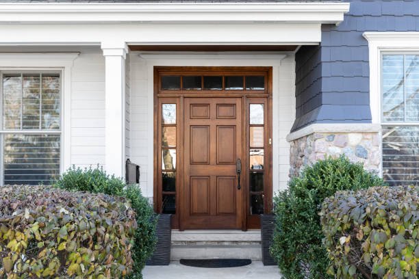luxury wooden front doors