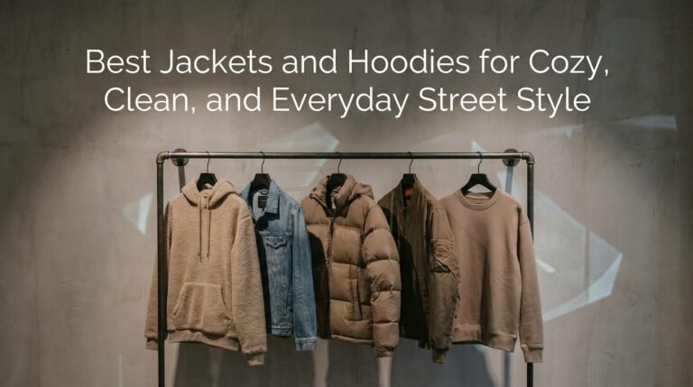 Best Jackets and Hoodies for Cozy, Clean, and Everyday Street Style