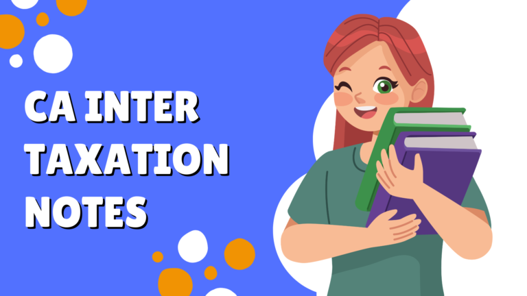 CA Inter Preparation Strategy