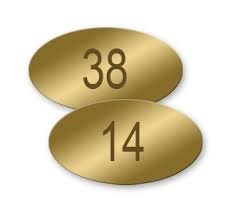 Custom Oval Tags