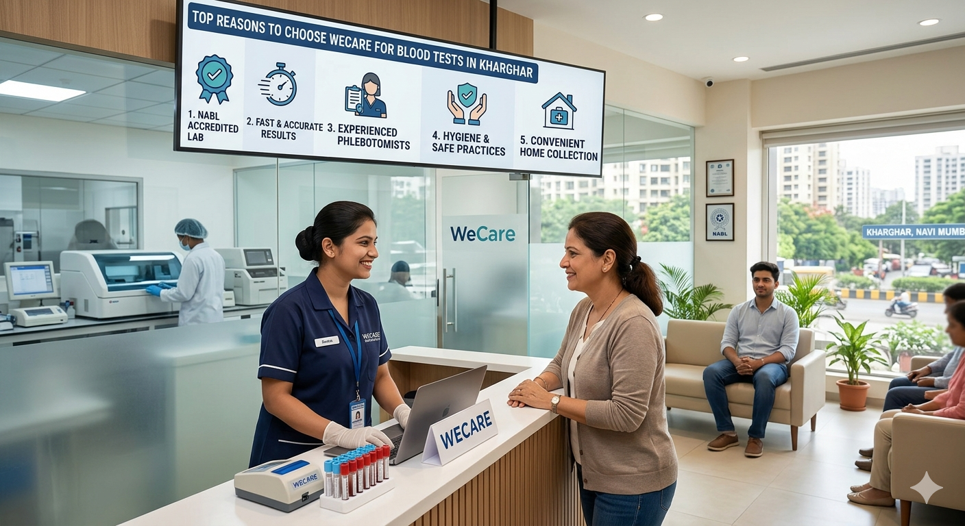 Top Reasons to Choose WeCare for Blood Tests in Kharghar