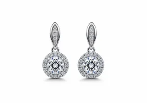 moissanite earrings uk
