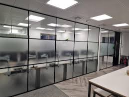 Double-Glazed Glass Partitions