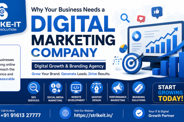 Why Your Business Needs a Digital Marketing Company