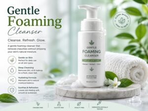 gentle foaming cleanser