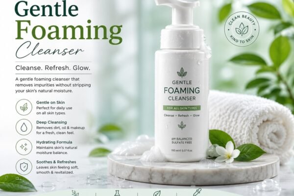 gentle foaming cleanser